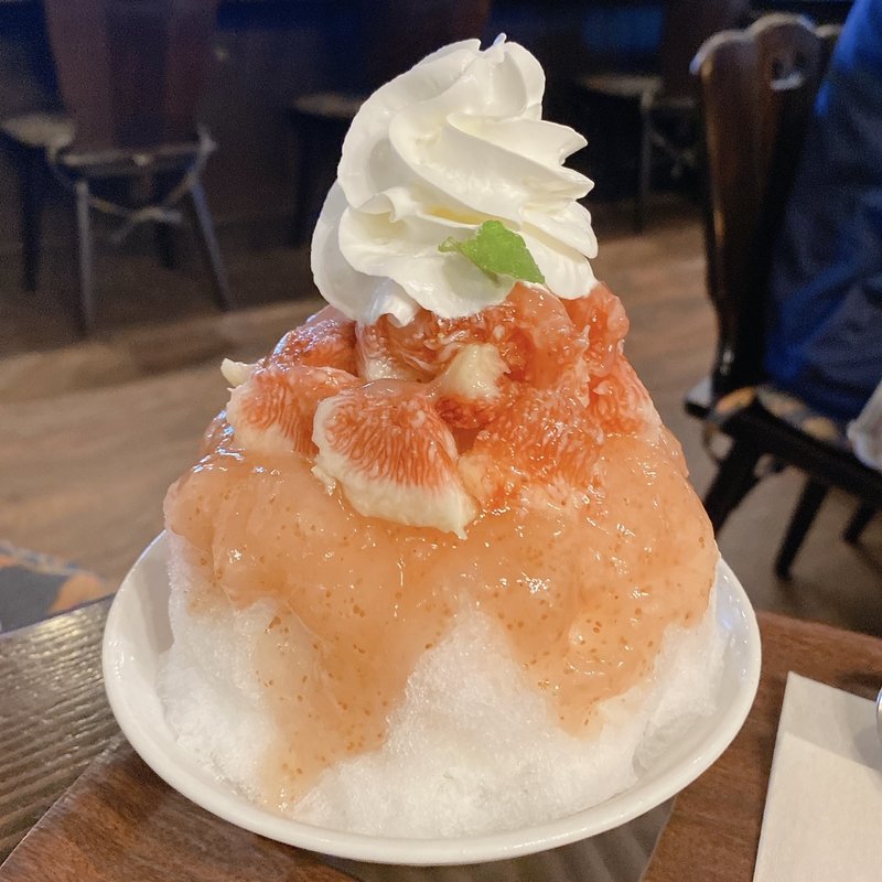 いちじく氷(珈専舎たんぽぽ （こうせんしゃ たんぽぽ）)