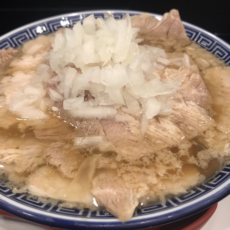背脂チャーシューラーメン(ラーメンなおじ 西新宿店)