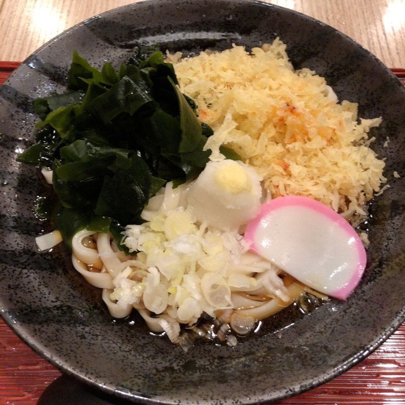 たぬききしめん(横浜なかや 大関本店)