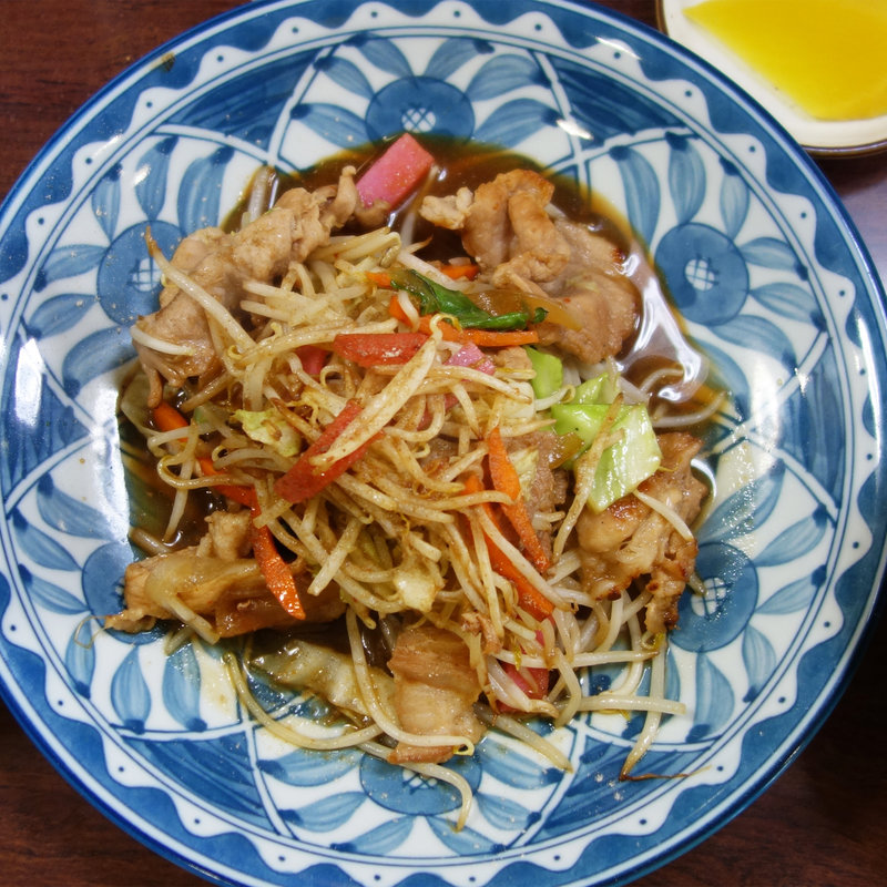 肉いため定食(酒とお食事の店 わたなべ)