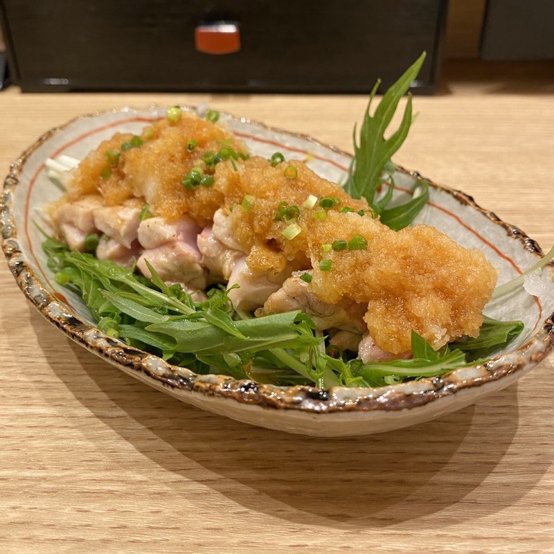 もも肉のたたきポン酢(焼き鳥 きんざん μPLAT一宮店)