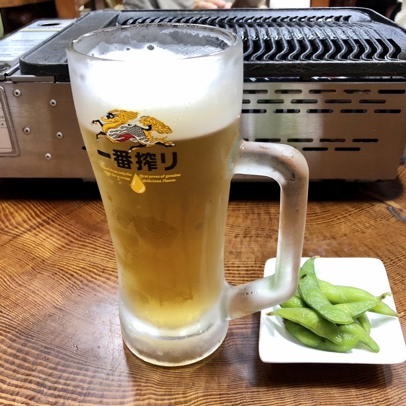 生ビール中(れんが屋 （れんがや）)