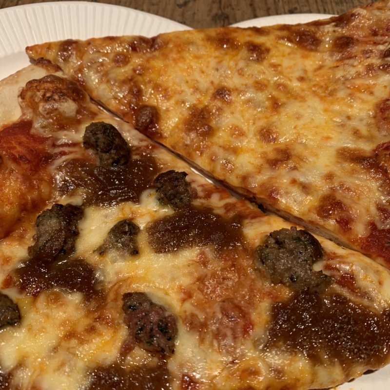 ハンドメイドミートボール＆チーズ（ランチセット）(PIZZA SLICE 2)