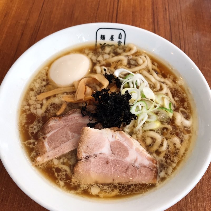 煮干しラーメン(自家製麺 麺屋 翔)