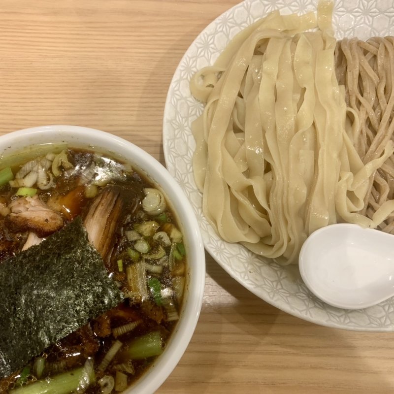 チャーシュー合盛りつけ麺(麺や麦ゑ紋（ムギエモン）)