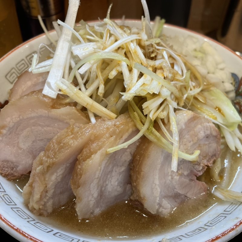 小豚　ネギトッピング(ラーメン豚山　幡ヶ谷店)