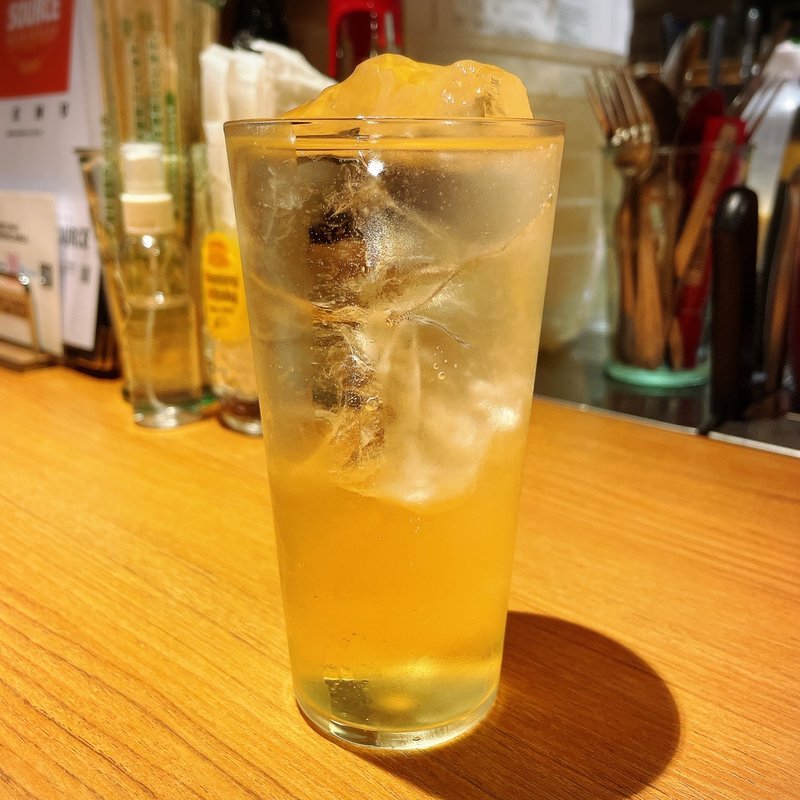 リンゴ酢サワー(鉄板バル SOURCE （ソース）)