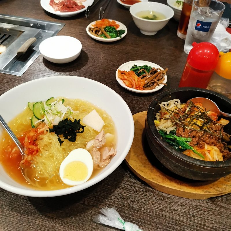 冷麺セット(シルクロード )