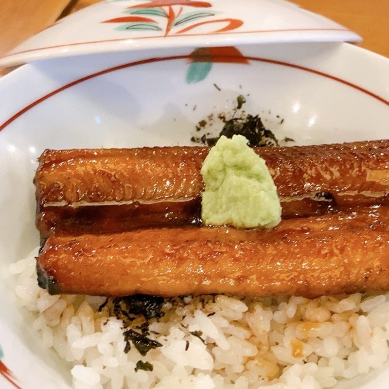中華蕎麦穴子めしセット(大衆酒場やぶき)