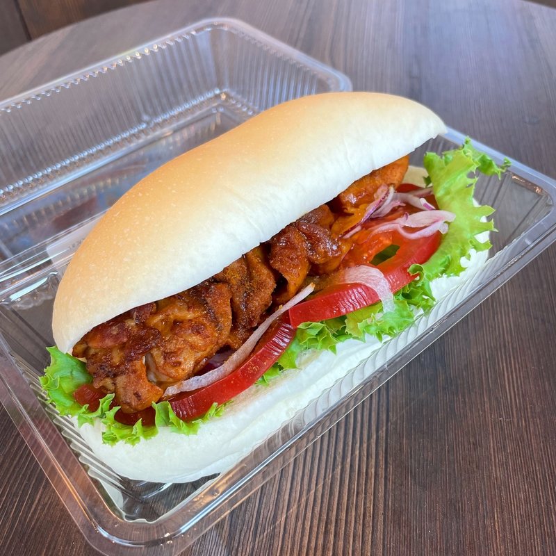 タンドリーチキン(焼きたてコッペ製パン)