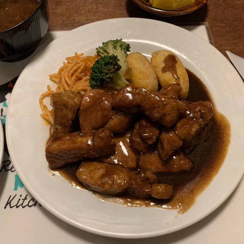 ポークチャップ(欧風料理　もん )