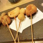串揚げ盛り合わせ5種