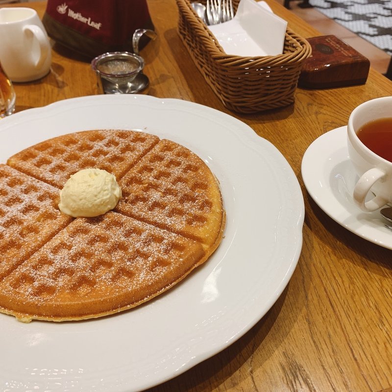 ティーワッフル(マザーリーフ ディアモールフィオレ店)