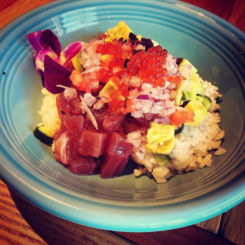 アヒポキライスボール(コナズ珈琲堺)