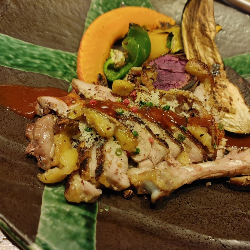 ホロホロ鳥のグリル(今彩（こんさい）)