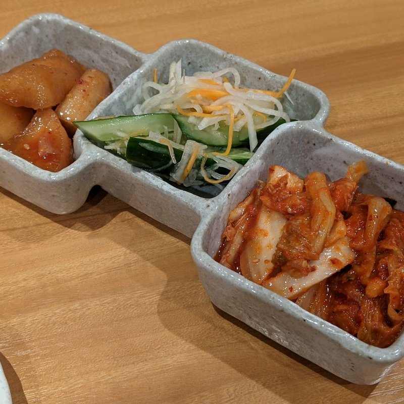 キムチ盛り合わせ(焼肉乙ちゃん 大森ベルポート店)