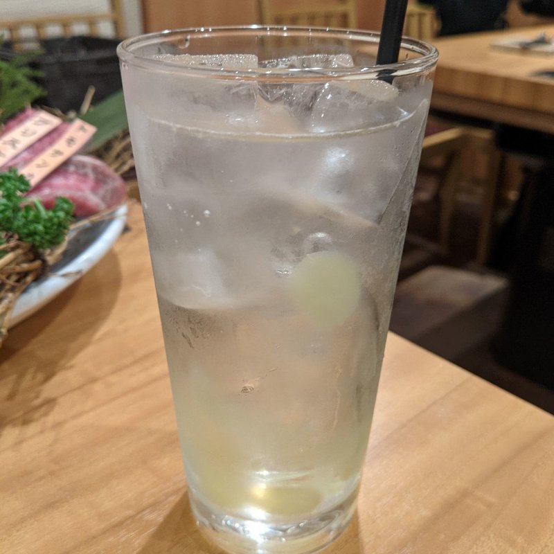 ぶどうボンボンジュース(焼肉乙ちゃん 大森ベルポート店)