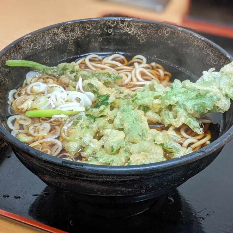 春菊天そば(梅もと 多摩川店)