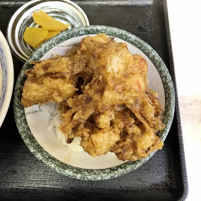 小かき揚 (丼)(みまつ )