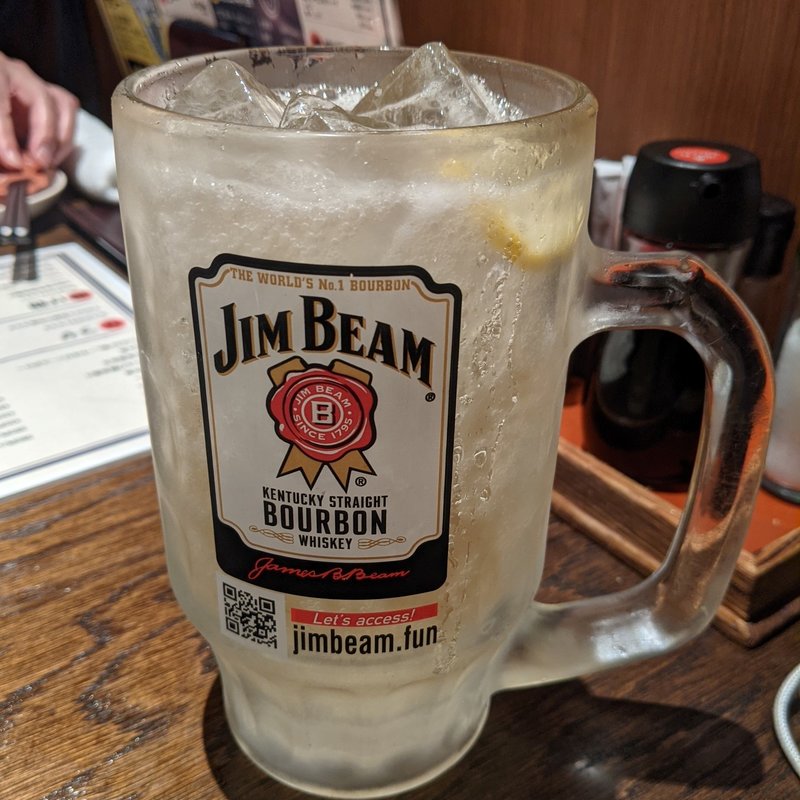 メガ角ハイボール(小江戸鳥や)