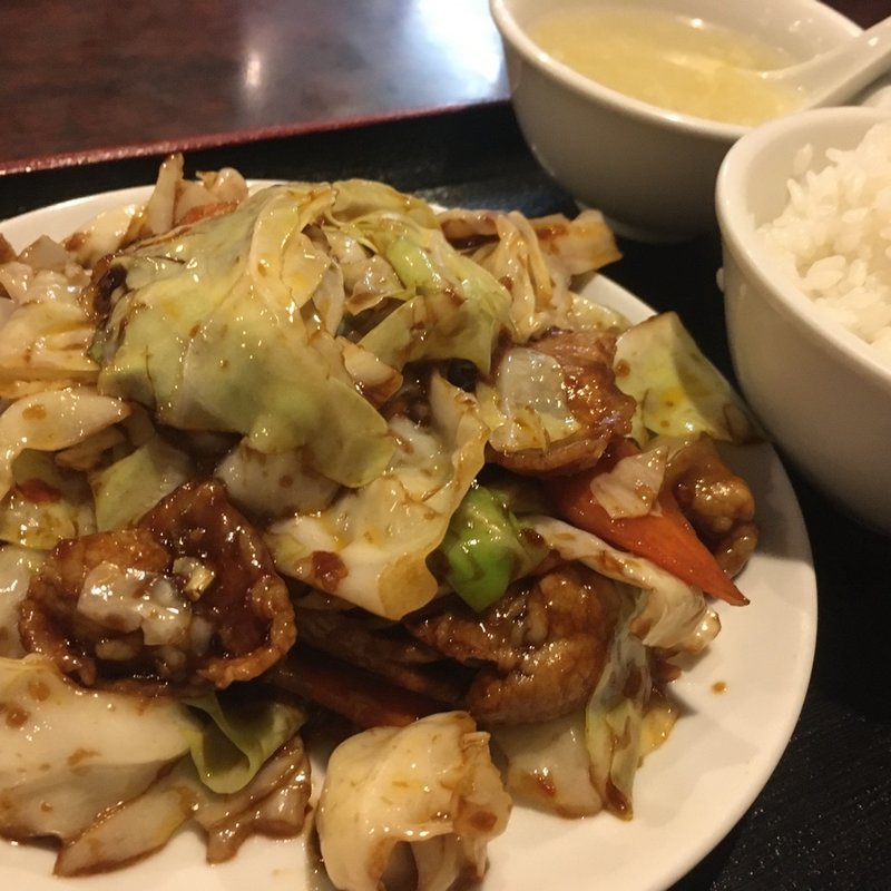 回鍋肉定食(美味閣 )