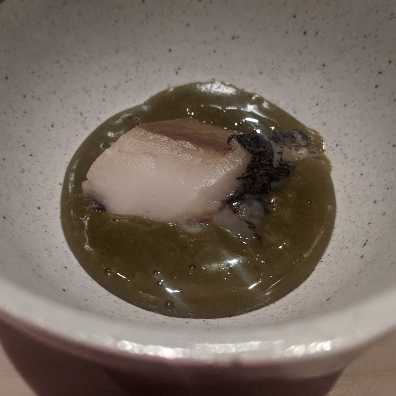 アワビ(鮨利﨑 青山)