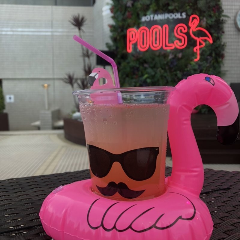  コラボレーションモクテル 「ピンクフラミンゴ」(ホテル ニューオータニ 大阪)