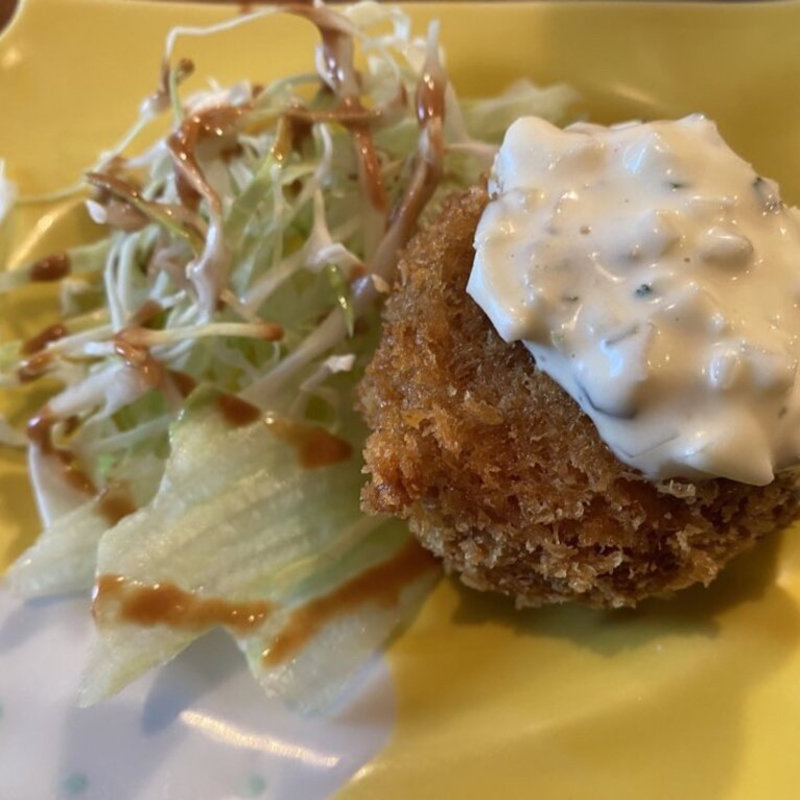 ガーリックコロッケ(とれたてダイニング 柳生 （とれたてだいにんぐ やぎゅう）)