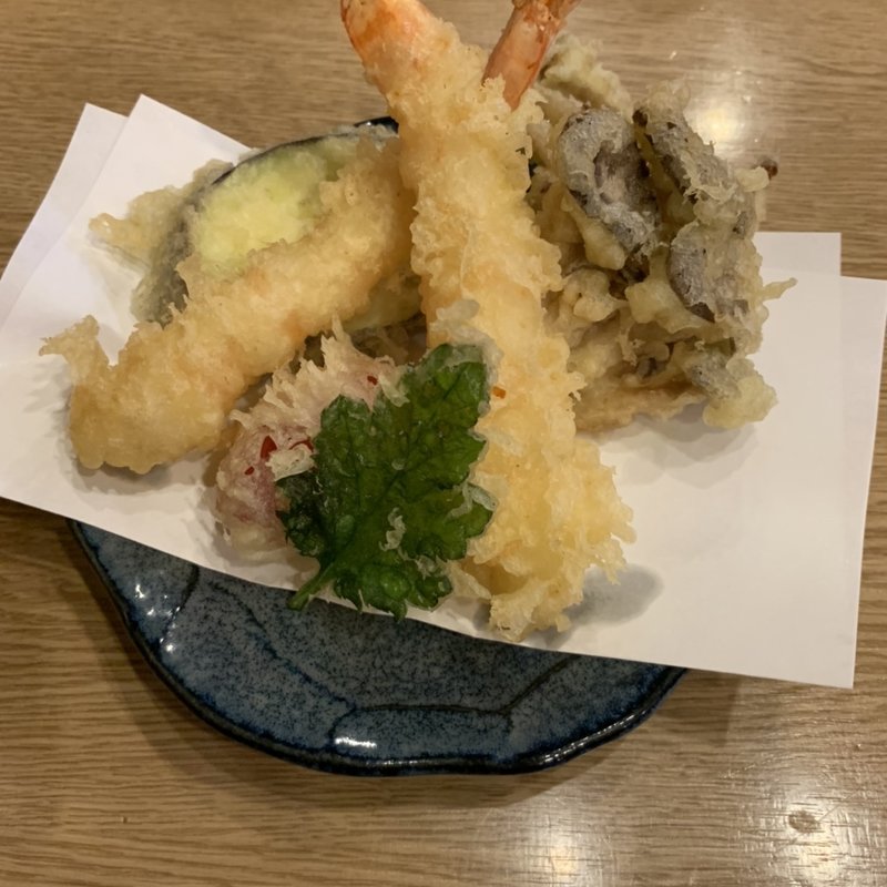 野菜天+海老天(慎)