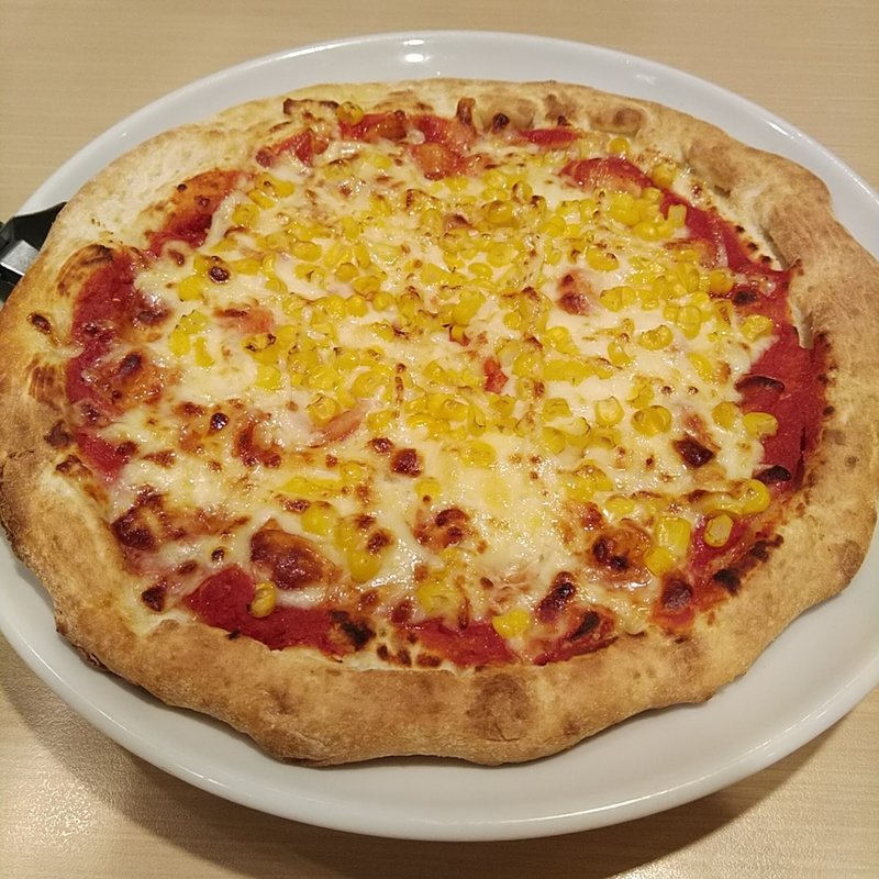 たっぷりマヨコーンピザ(ガスト 水沢店 )