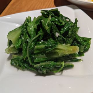 A菜の炒めニンニク風味(鼎泰豐 横浜ランドマークプラザ店)