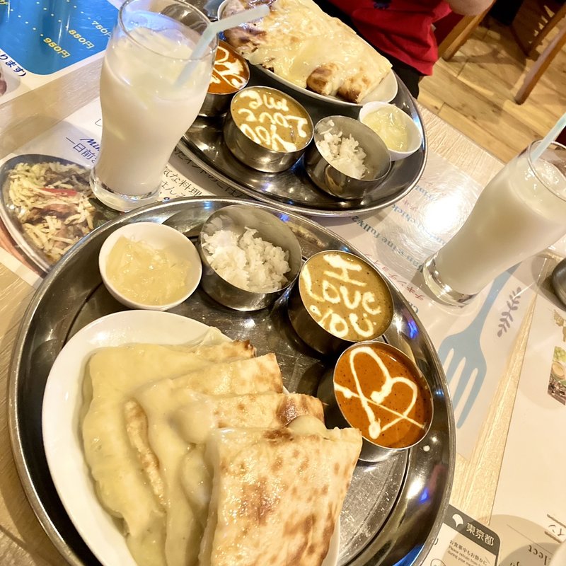 Fチーズナンランチ(明かり富士 十条店)