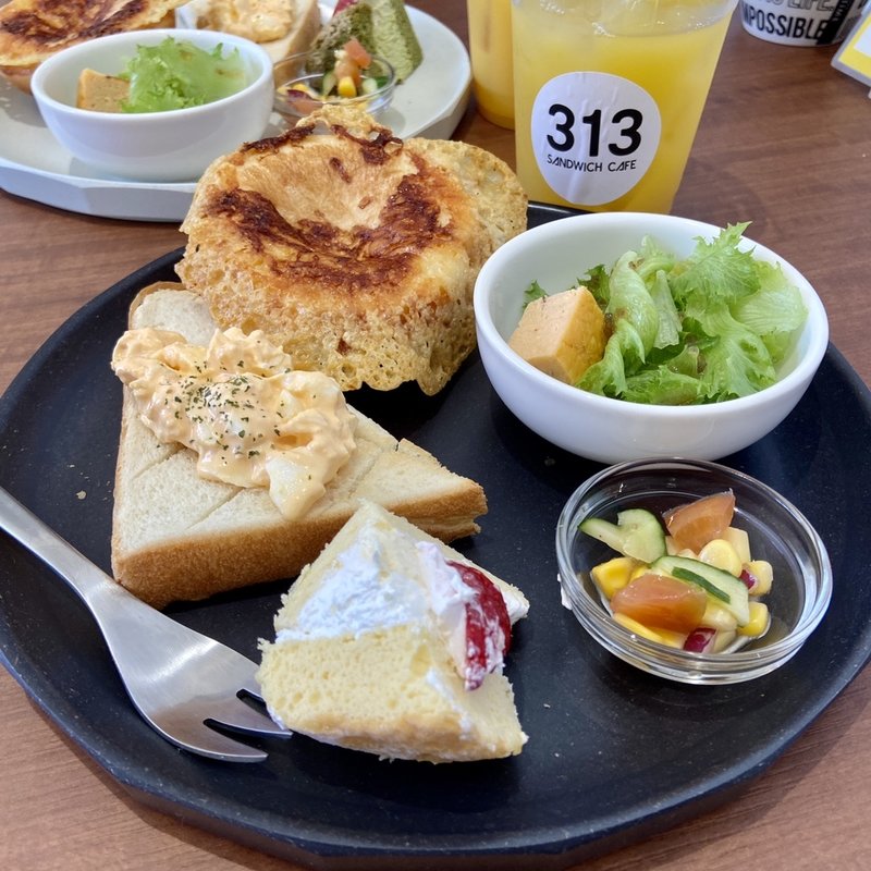 モーニングプレート(313 sandwich cafe)