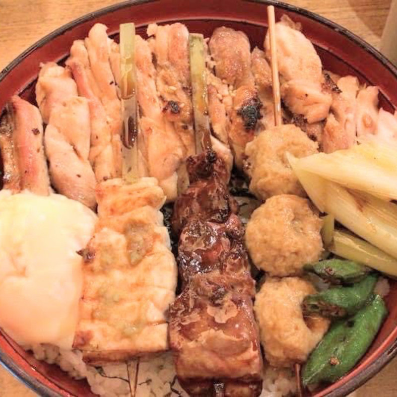 限定 串焼丼(溜池 酉玉)