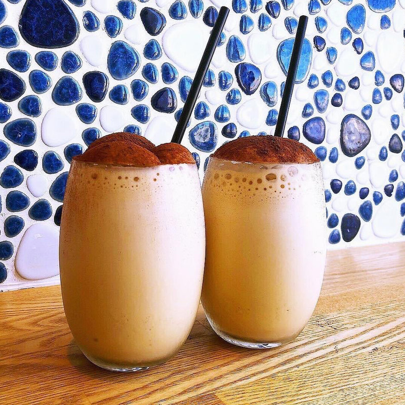 アイスカプチーノ(パンとエスプレッソと自由形)