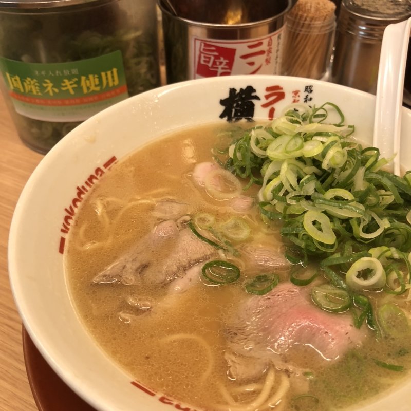 ラーメン並(ラーメン横綱 堺鳳店)