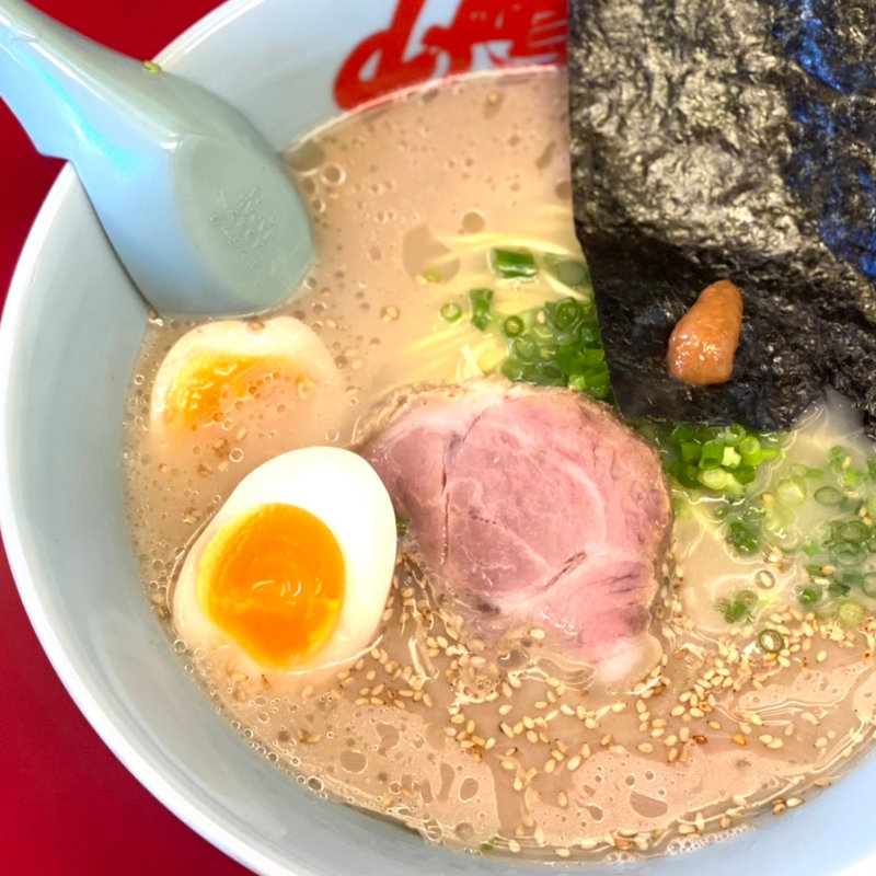 朝ラーメン＋味玉(ラーメン山岡家 南2条店)
