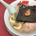 朝ラーメン＋味玉＋海苔5枚(ラーメン山岡家 狸小路4丁目店)