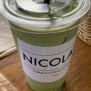 抹茶ラテ(NICOLAO Coffee And Sandwich Works)