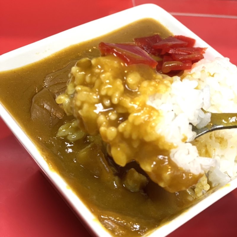 カレーライス/小盛(だるま軒)