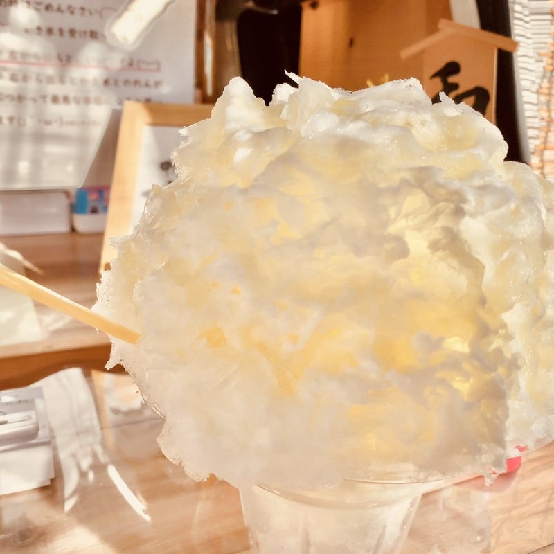 生メロンちゃん(天然氷のかき氷屋 和〜なごみ〜)