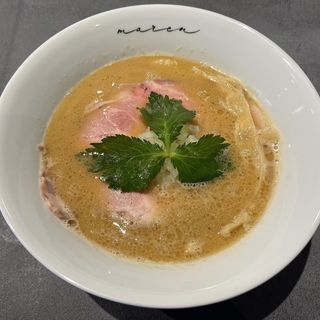 魚介白湯そば(maren -まれん-)