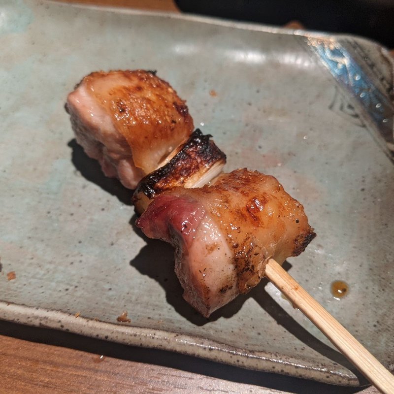 熊野地鶏のネギマ(横濱里葉亭 )