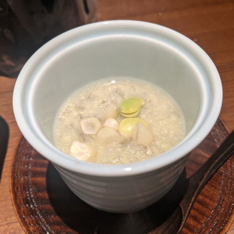 だだ茶豆の茶碗蒸し(横濱里葉亭 )