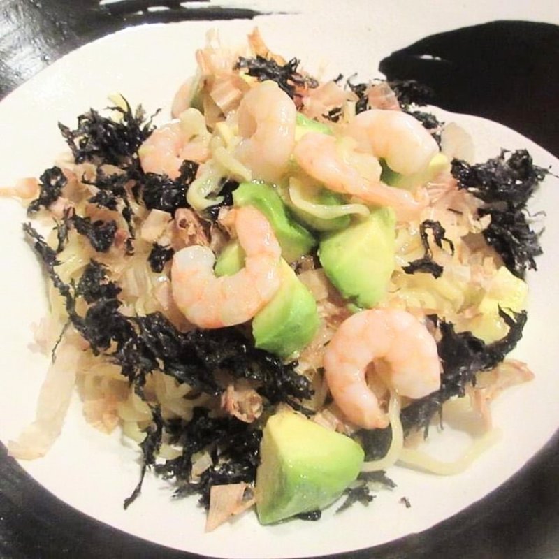 海老とアボガドの和風ひやちゅう(冷やし中華専門店 HiyaChu)