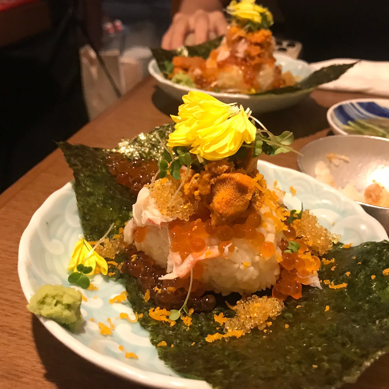 ウニぎり(晩酌屋おじんじょ)