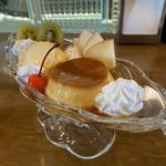 プリンアラモード(雑貨と喫茶 マチカド)
