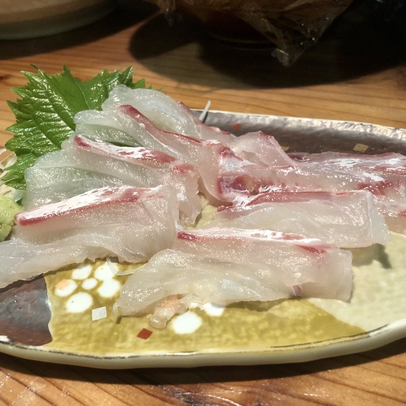 鯛刺し(八女本家)