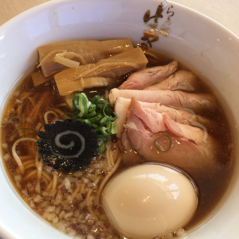 特製のどぐろそば(らぁ麺　はやし田　松戸主水店)