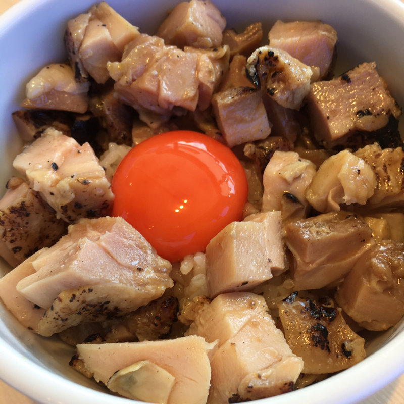 マキシマム親子丼(らぁ麺　はやし田　松戸主水店)